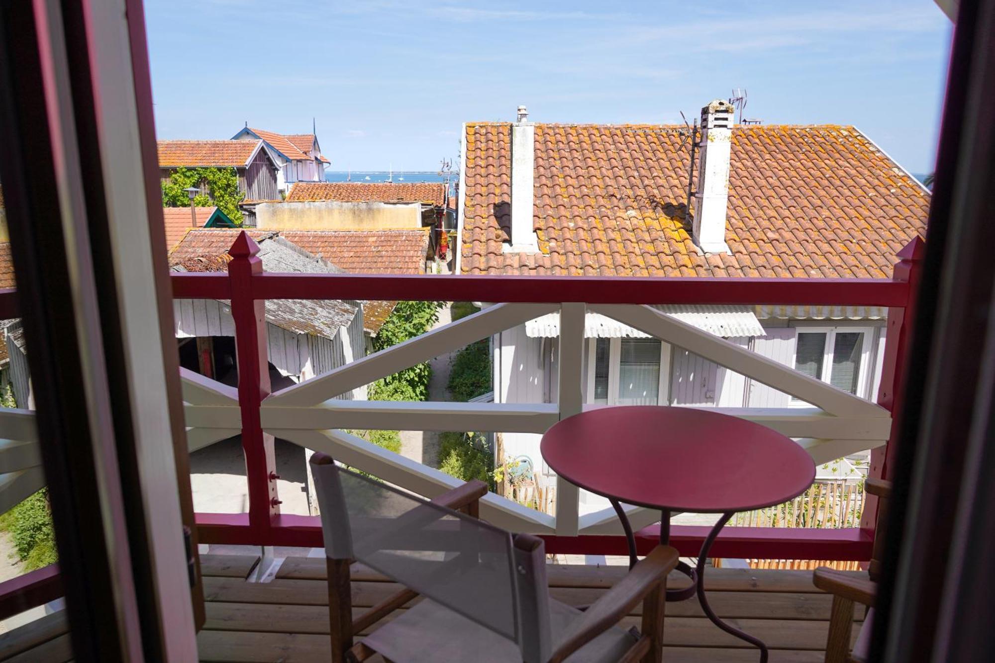 Hotel De La Plage Lège-Cap-Ferret Exteriör bild