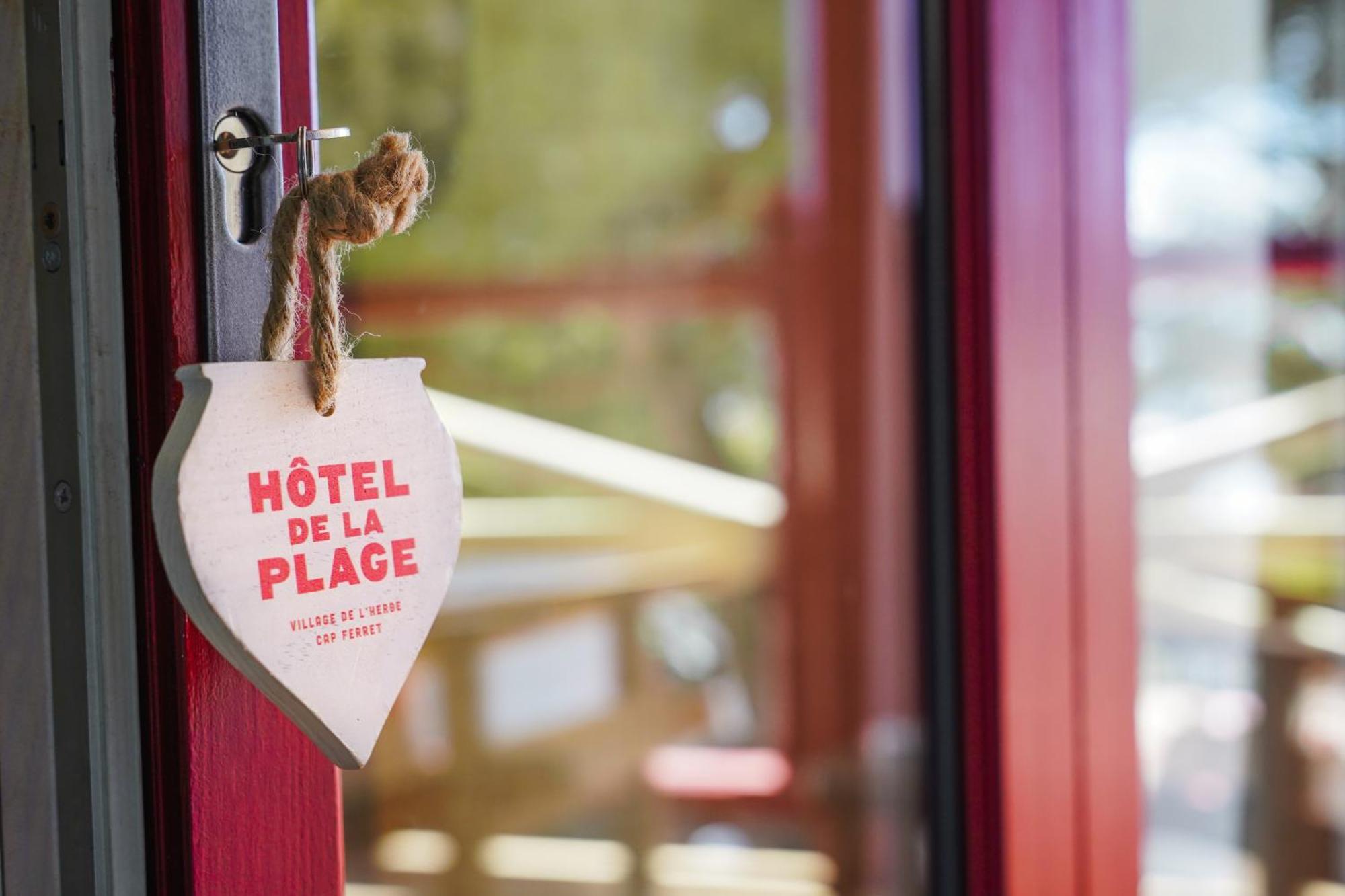 Hotel De La Plage Lège-Cap-Ferret Exteriör bild