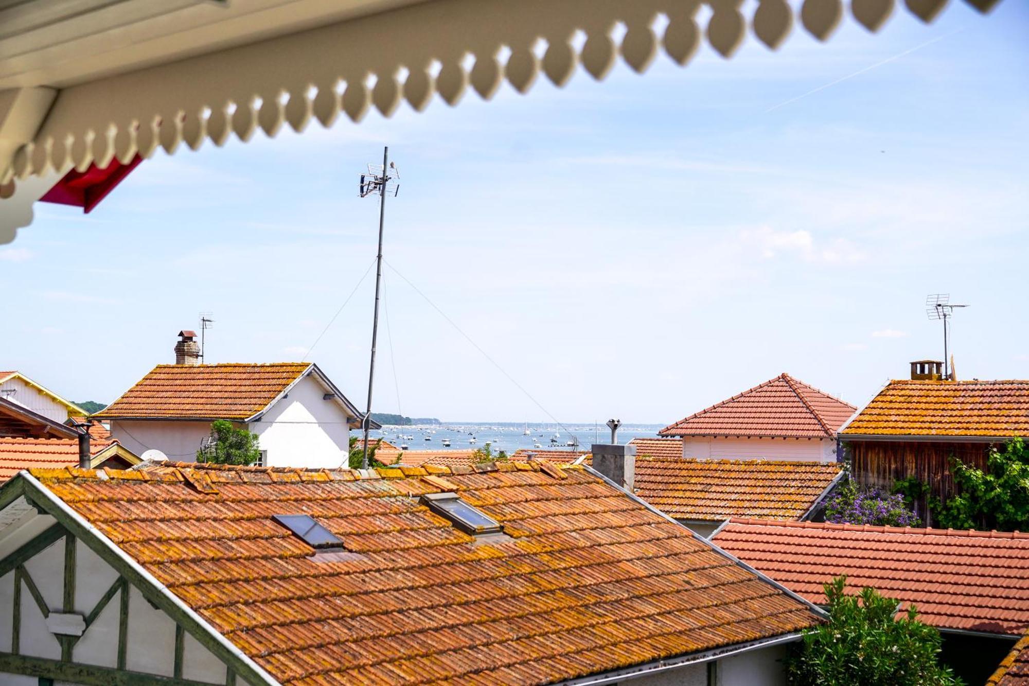 Hotel De La Plage Lège-Cap-Ferret Exteriör bild